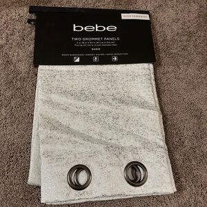 NEW - Bebe - Two Grommet Panels - Room Darkening